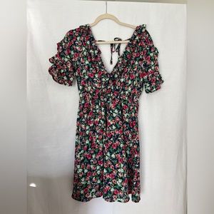 Floral mini dress